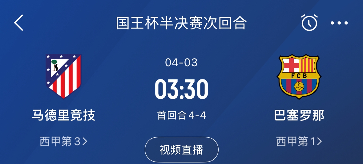下周又相遇！國王杯第二回合巴薩vs馬競，馬競隊內5名阿根廷國腳